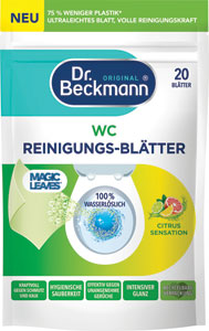 Dr.Beckmann WC čistiace obrúsky Citrus Sensation 20 ks