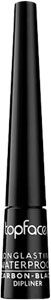 Topface vodeodolná linka na oči Carbon Black