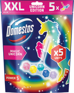 Domestos WC blok Power 5 Unicorn 5 ks