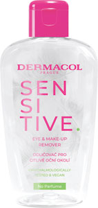 Dermacol Sensitive neparfumovaný odličovač na citlivé oči 150 ml