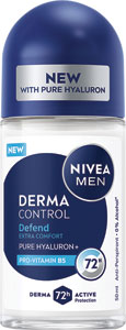 Nivea Men guľôčkový antiperspirant Derma Control Defend 50 ml