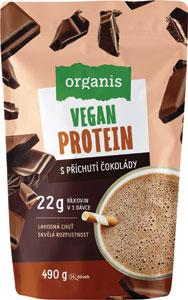 Organis VEGAN protein čokoláda 490 g