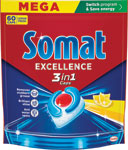Somat MEGA (60ks/bal) EXC 3in1 Lemon - Teta drogérie eshop