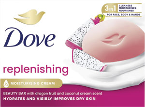 Dove mydlo Fruit & Coconut Milk cream bar 90 g
