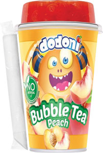 Dodoni Bubble tea s príchuťou Peach 270 ml