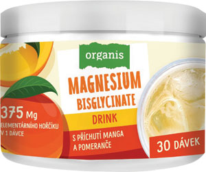 Organis Magnesium Bisglycinate 102g