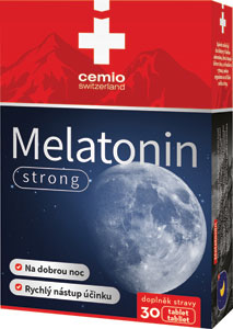 Cemio Melatonín Strong 30 tabliet