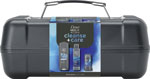 Dove darčeková sada advanced Men+care Clean Comfort sprchovací gél 250 ml, antiperspirant 150 ml, tuhý antiperspirant 50 ml, BOX na náradie - Teta drogérie eshop