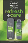 Dove darčeková sada advanced Men+care Extra Fresh sprchovací gél 250 ml, antiperspirant 150 ml - Teta drogérie eshop