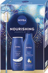 Nivea darčeková sada Box Body Care 2025, telové mlieko 250 ml, sprchovací gél 250 ml - Teta drogérie eshop