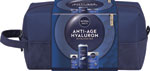 Nivea darčeková sada Men Bag Hyaluron 2025, balzam po holení 100 ml, krém proti vráskam 50 ml, sprchovací gél 250 ml - Teta drogérie eshop