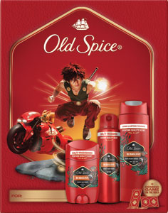 Old Spice darčeková sada Bearglove stick 50 ml, sprchový gél 250 ml, dezodorant 150 ml