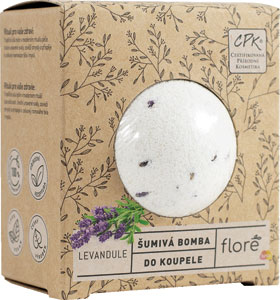 Floré šumivá bomba do kúpeľa Levanduľa 110g