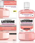 Listerine ústna voda Profesional Gum Protection 500 ml - Teta drogérie eshop