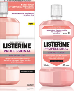 Listerine ústna voda Profesional Gum Protection 500 ml