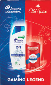 Head & Shoulders darčeková sada Classic clean 2 v 1 šampón 330 ml, Old Spice Whitewater stick 50 ml