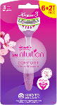 Wilkinson Xtreme3 Intuition Comfort jednorazový holiaci strojček Cherry Blossom 6+2 ks  - Teta drogérie eshop