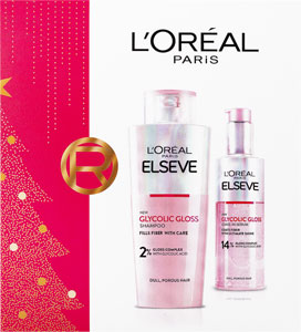 Elseve Glycolic Gloss darčeková sada