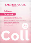Dermacol Collagen Intenzívna omladzujúca pleťová maska 2x8g - Teta drogérie eshop