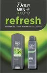 Dove darčeková sada Men+Care Extra Fresh sprchovací gél 250 ml, antiperspirant 150 ml - Teta drogérie eshop