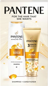 Pantene darčeková sada Repair šampón 400 ml, kondicionér 3MM 220 ml