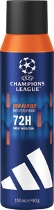 Adidas pánsky antiperspirant UEFA 12 Pro Player 150 ml