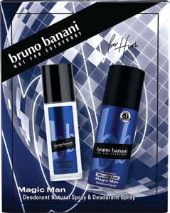 Bruno Banani darčeková sada Magic Man deodorant 150 ml + deodorant natural spray 75 ml