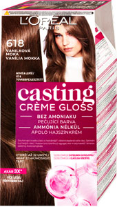 L'Oréal Paris Casting Creme Gloss semipermanentná farba na vlasy 618 vanilková mocca
