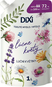 Dixi tekuté mydlo Lúčne kvety 1000 ml
