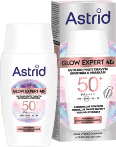 Astrid fluid proti tmavým škvrnám a vráskam Glow Expert 4D 50 ml
