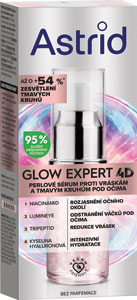 Astrid sérum proti vráskam a tmavým kruhom pod očami Glow Expert 4D 15 ml