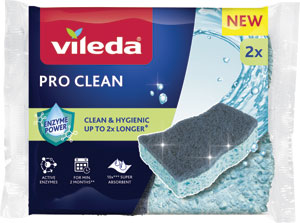 Vileda hubka Proclean absorbent 2 ks