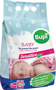 Bupi prací prášok Sensitive 1,5 kg