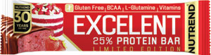 Nutrend EXCELENT príchuť jahodová torta 85 g