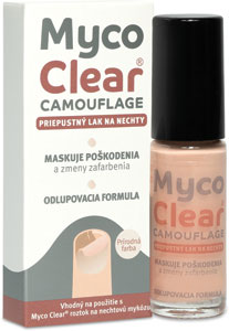 Myco Clear CAMOUFLAGE lak na nechty 5 ml