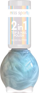 Miss Sporty lak na nechty Glow Glitter 60
