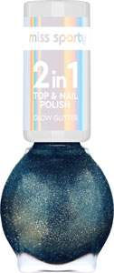Miss Sporty lak na nechty Glow Glitter 90