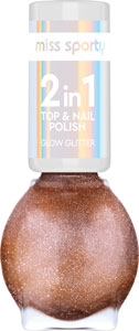 Miss Sporty lak na nechty Glow Glitter 70