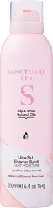 Sanctuary Spa sprchová pena Lily & rose s prírodnými olejmi 200 ml
