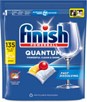 Finish Quantum All in 1 kapsuly do umývačky riadu Lemon Sparkle 135 ks - Teta drogérie eshop