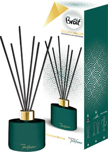 Brait dekoratívne vonné tyčinky Golden Valley 100 ml