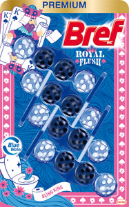 Bref tuhý WC blok Color Aktiv Bling King 4x50g