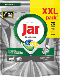 Jar Platinum tablety do umývačky riadu 73 ks