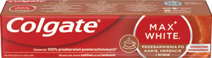 Colgate zubná pasta Max White For Coffee & Tea 75 ml
