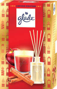 Glade darčekova sada sviečka 112 g, vonné tyčinky 50 ml
