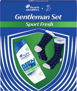 Head & Shoulders darčeková sada Sport Fresh šampón 300 ml, ponožky