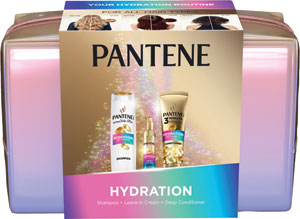 Pantene darčeková sada Hydration šampón 400 ml, balzam 220 ml, krém na úpravu účesu 135 ml