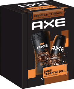 Axe darčeková sada Dark Temptation sprchovací gél 250 ml, dezodorant 150 ml