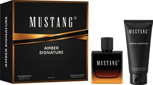 Mustang darčeková sada Amber Signature EDT 50ml + sprchový gél 100 ml