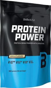 Biotech USA Proteín Power vanilla 500 g
